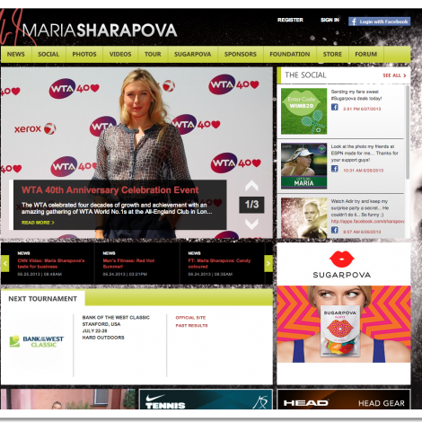 Home - Maria Sharapova Official Website